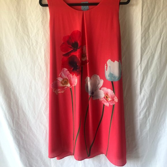 Woman's CeCe Garden Bloom Shift Dress - Picture 3 of 4